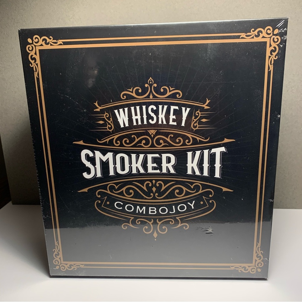 Whiskey Smoker Kit - Black with Gold Accents